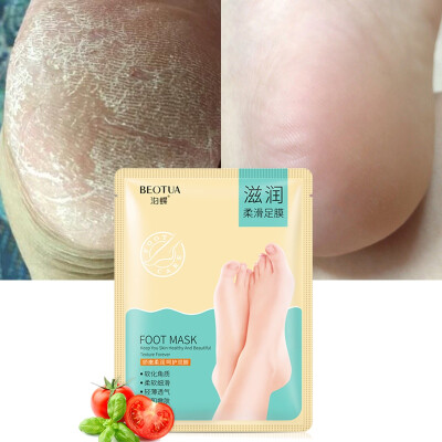 

Plant Extract Feet Peel Mask Remove Dead Skin Foot Mask for Legs Cream Exfoliating Mask Foot Care Socks Brighten Skin