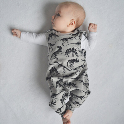 

Newborn Infant Kids Baby Boy Girl Print Jumpsuit Romper Outfits Clothes