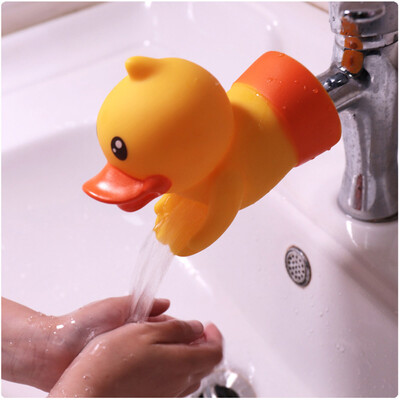 

Toponeto Kitchen Bathroom Duck Faucet Extender Sink Handle Extender Child Washing Green
