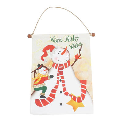 

The new Christmas flag canvas flag hanging hot Christmas decorations flags