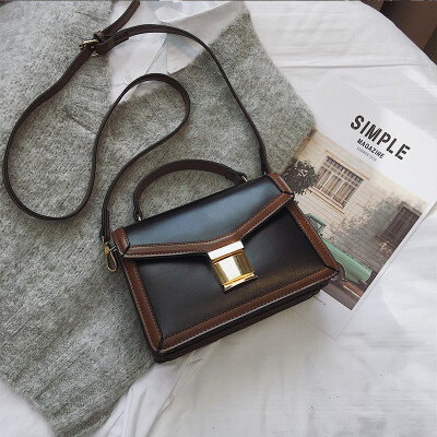 

New small bag female 2019 new Korean version of the shoulder slung ins super fire bag fashion portable wild small square bag