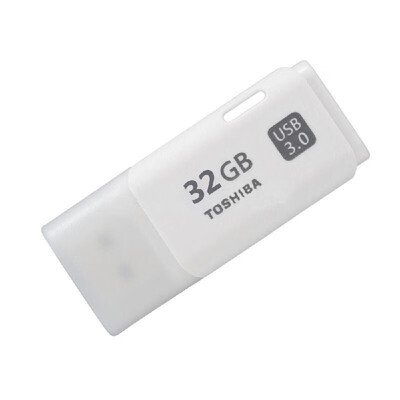 

TOSHIBA 32GB USB 30 TransMemory Hayabusa U301 Flash Pen Drive Memory Thumb Stick External Storage Memory White