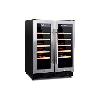 

Wine cooler compressor Wine cooler is double temperature with double doors