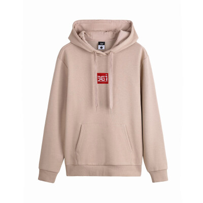 

361 degrees mens 2018 autumn new long-sleeved thin sweater hooded sportswear 651839806-2 beige S