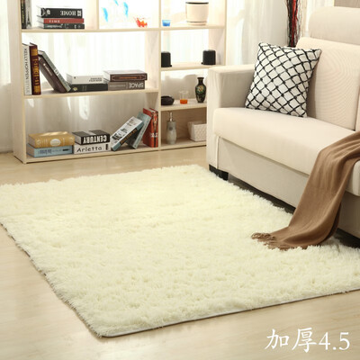 

Wei Ya Factory direct wholesale modern silk hair long hair carpet rectangular coffee table sofa bed carpet floor mat14085