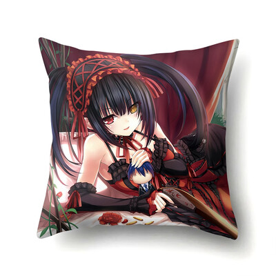

Japanese Anime Date A Live Throw Pillowcase Decorative Pillow Case Cushion Cover