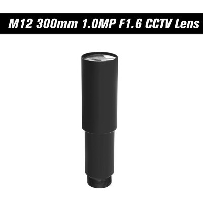 

HD 10 Megapixel 300mm CCTV MTV Board Lens 13" Image Sensor Long Viewing Distance M12P05 Mount Horizontal View Angle 115D Manu