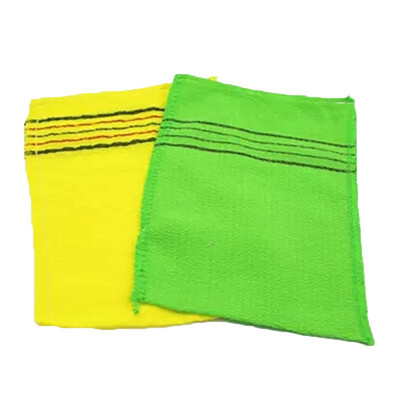 

2PCS Body Scrub Shower Towel Double-sided Bath Washcloth Towel Replace Accessory