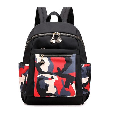 

Oxford shoulder bag Korean fashion 100-pack schoolbag travel canvas small backpack womens bag