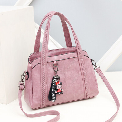 

2019 spring new bag female Europe&America big bag elegant fashion handbags slung shoulder bag