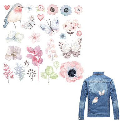 

Gobestart Beautiful Patch T-shirt Sweater Thermal Transfer Paper Patche Clothing DIY Decor