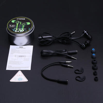 

PLEXTONE G20 Wired In-Ear Earphones Earbuds With Mic Magnetic Adsorption Headset With Extension Cable Adapter Cable
