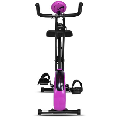 

Resistance Adjustable Folding Magnetic Exercise Bike-Purple