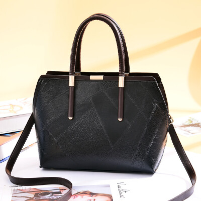 

2019 handbags summer new European&American fashion handbag PU leather big bag shoulder Messenger bag