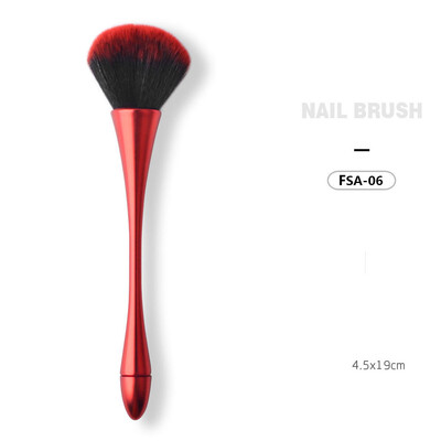 

Gobestart Nail Dust Remove Art Brush Polish Pen Kit Brush For Salon Manicure DIY 1PCS