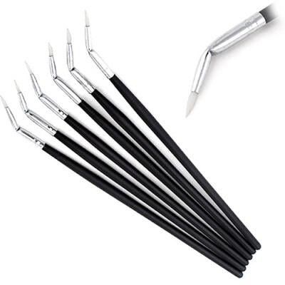 

Professional Cosmetic Soft Angled Tip Elbowed Eye Liner Eyeliner Brush Makeup