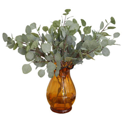 

1Pc Artificial Eucalyptus Greenery Wedding Decor Plant DIY Bridal Bouquet Wreath