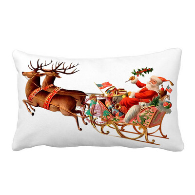 

Tailored Christmas Pillow Sofa Waist Throw Cushion Cover Home Decor A
