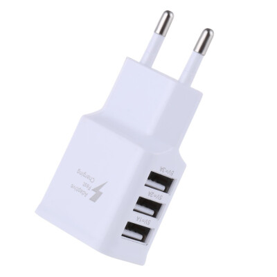 

Universal 2A 3 USB Ports Multifunctional Travel Charger Adapter