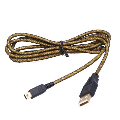 

15M 24K Precious Metals Charger Charging Cord Micro USB 20 Data Cable for Nintendo NDSINDSIXL2DS3DSNEW 3DS3DSXL