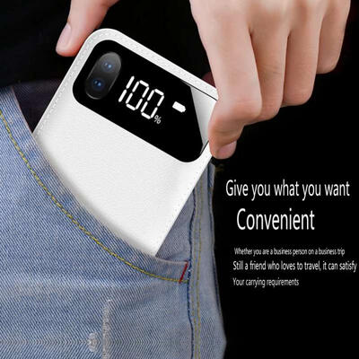 

K8 Large Capacity Quick Charge Dual USB Power Bank External Battery Pack With LED Display For Mobile Phones