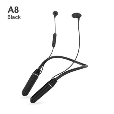 

A8 Portable Neck-Mounted HIFI Stereo Sound Wireless Bluetooth Earphone Earbuds Headset With Mic For Running