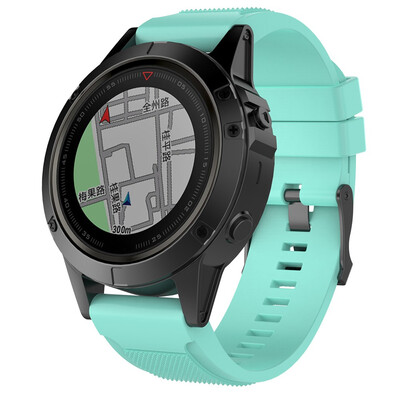 

ECSEM Soft Silicone Watch Bands 26mm Replacement for Fenix 6XFenix 6X ProFenix 5XFenix 5X PlusFenix 3Fenix 3HR Smartwatches