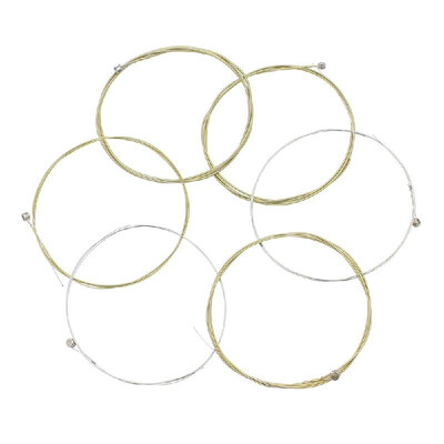 

Stainless Steel Coated Copper Alloy Wound 1st-6th 010-047 6pcs Acoustic Guitar Strings String Set