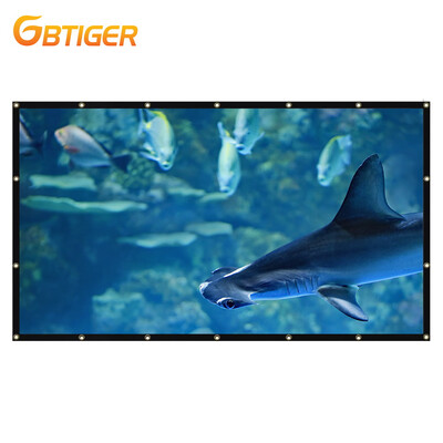 

GBTIGER NNTLM - 120 Projector Screen 120-inch 169 Foldable Anti-crease Portable for Outdoor