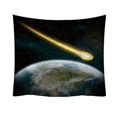 

Toponeto Fashion Tapestry Planet Universe Pattern Style Decorative Tapestry Home Decor