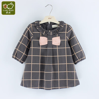 

LABI BABY Nordic Plaid Dress LRDBB14301