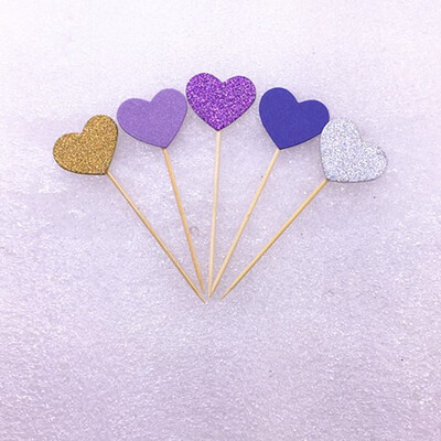

FUNNYBUNNY Birthday Cupcake Topper Party Baby Shower Supplies Wedding Cake Decor