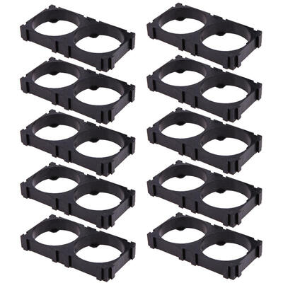 

10pcslot 32650 2x Battery Holder Bracket Cell Safety Anti Vibration Plasti