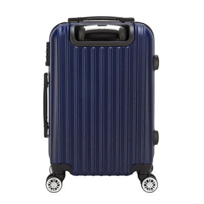 

Hardside Travel 20 Aluminum Rolling Luggage Spinner Trolley Carry-On Suitcase Navy Blue