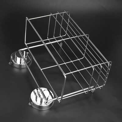 

Greensen Stainless Steel Bathroom Suction Cup Storage Rack Shelf Organizer Storage Shelf Bathroom Storage Organizer