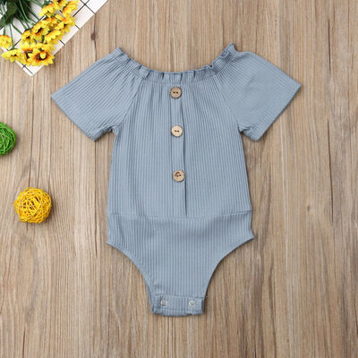 

Newborn Infant Toddler Baby Girl Boy Romper Bodysuit Jumpsuit Sunsuit Clothes