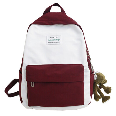 

Insfeng schoolbag female Korean version high school backpack Japanese junior high school students Da Panya shoulder Baosen Departm