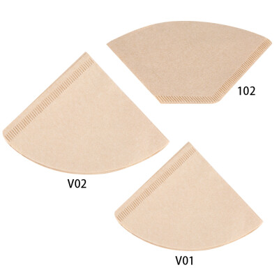 

40Pcs Unbleached Natural Cone-Shape Drip Coffee Cup Filter Papers Coffee Filters Coffee Filter Paper