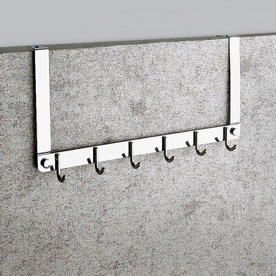 

Greensen Stainless Steel Door Hanging Hook Clothes Towel Hanger for Home Bathroom Bathroom Door Hanger Bathroom Clothes Hook