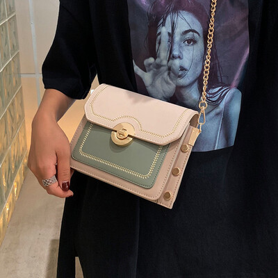 

Net red packet 2019 popular female bag new wave wild foreign air shoulder bag summer small fresh chain Messenger bag
