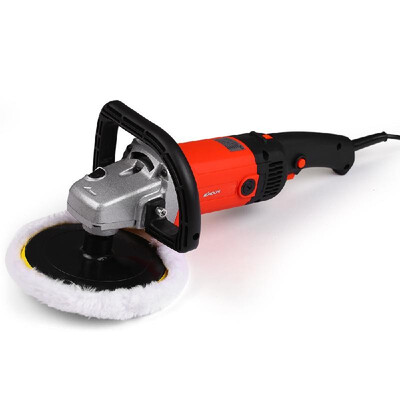 

KKmoon 7〃 1400W Handheld Electric Car Waxing Polisher Machine M14 Polisher 180mm Car Paint Care Variable Speed Household Marble Ti