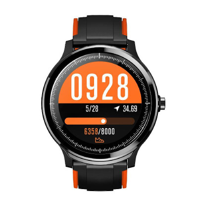 

SN80 Smart Watch 13inch Screen BT42 Waterproof Pedometer Calories Alarm Sports Smartwatch for Android 44 iOS 90&above Bl