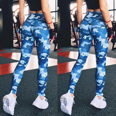 

Women Fashion Slim Flora Print Yoga Pants Sports Pants Leggings Sport Pants Gym Running Fitness Stretch Athletic Trousers