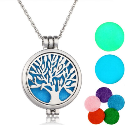

Retro Hollow Aromatherapy Essential Oil Diffuser Perfume Locket Pendant Necklace