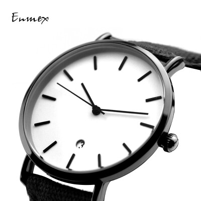 

Two - pin lightweight steel - woven wristwatch Simple Calendar Mystery Cold Watch