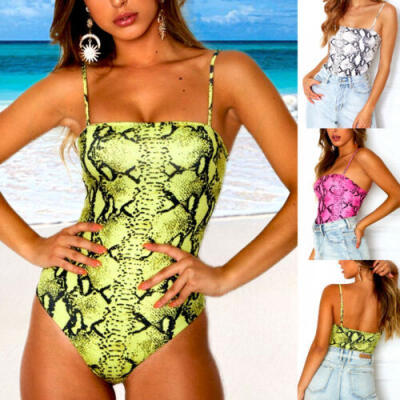 

Women Bandage Swimwear One Piece Bikini Swimsuit Push Up Padded Bra Beachwear