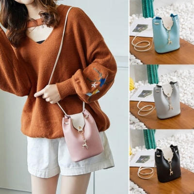 

Women Ladies Bag Handbag Leather Shoulder Tote Satchel Messenger Cross Body Deer