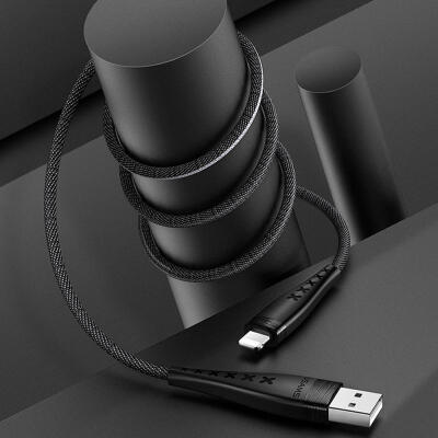 

USAMS U11 MICRO USB Type C Phone Weave Charging Cable 12m For Android Apple IPhone HTC Samsung-MICRO USB