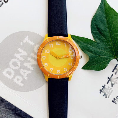 

Enmex Creative Design of Color geometric patterns colorful Girls watches&watches during the Translation of Holiday gifts