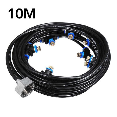 

Outdoor 8M10M18M23M Mist Coolant System Water Sprinkler Garden Patio Mister Cooling Spray Kits 12"